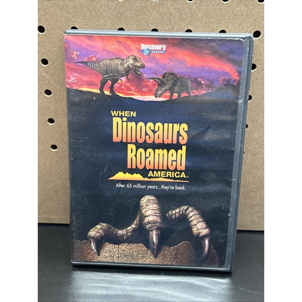 When Dinosaurs Roamed America - DVD, 2001, Discovery Channel, Region 1,Fast Ship